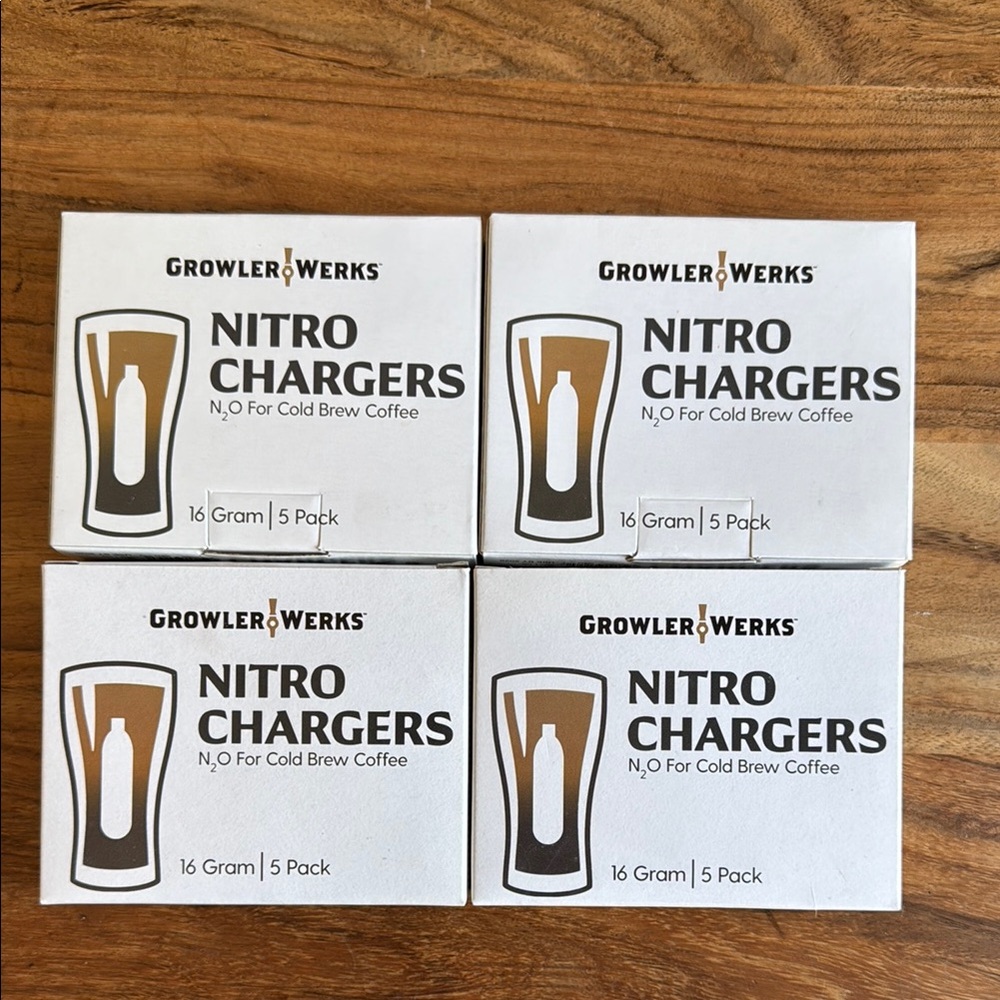 GrowlerWerks Nitro Chargers for Cold Brew Coffee